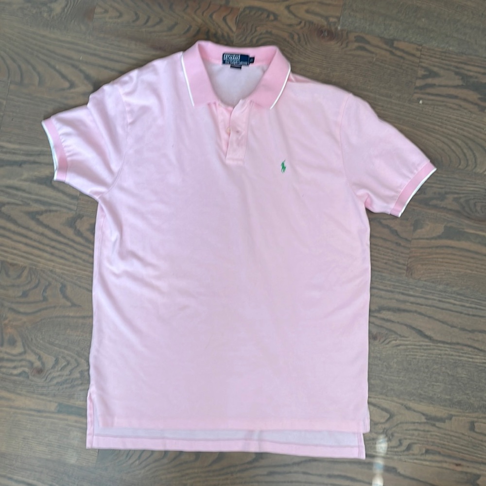 Pink Polo size xl
